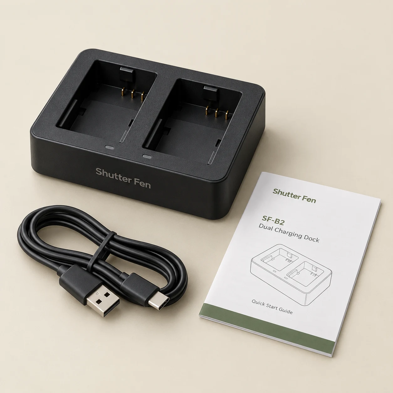 SF-B2 dual charging dock